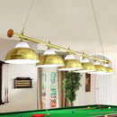 GobekUsa Stainless Steel Billiard Light - Stylish Country Bowl Game Room Ceiling Lamp