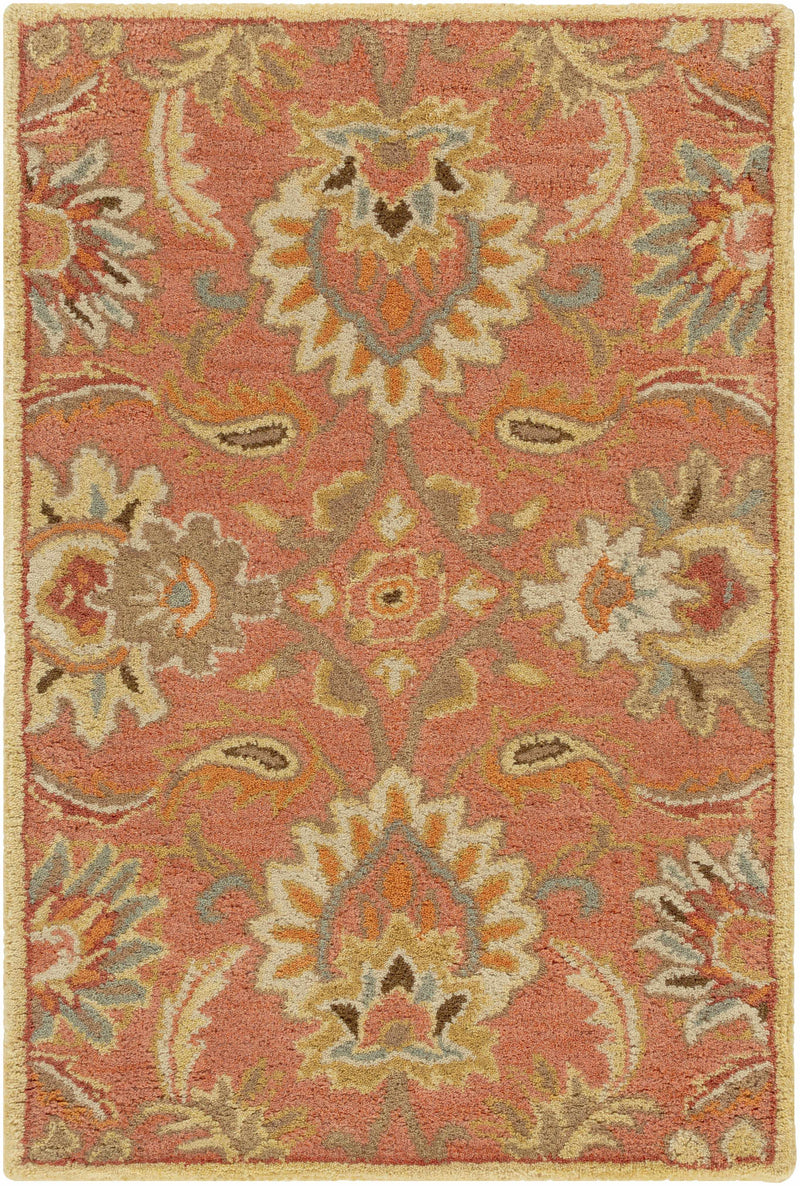 Chesterton Hand Tufted Orange 1112 Area Rug