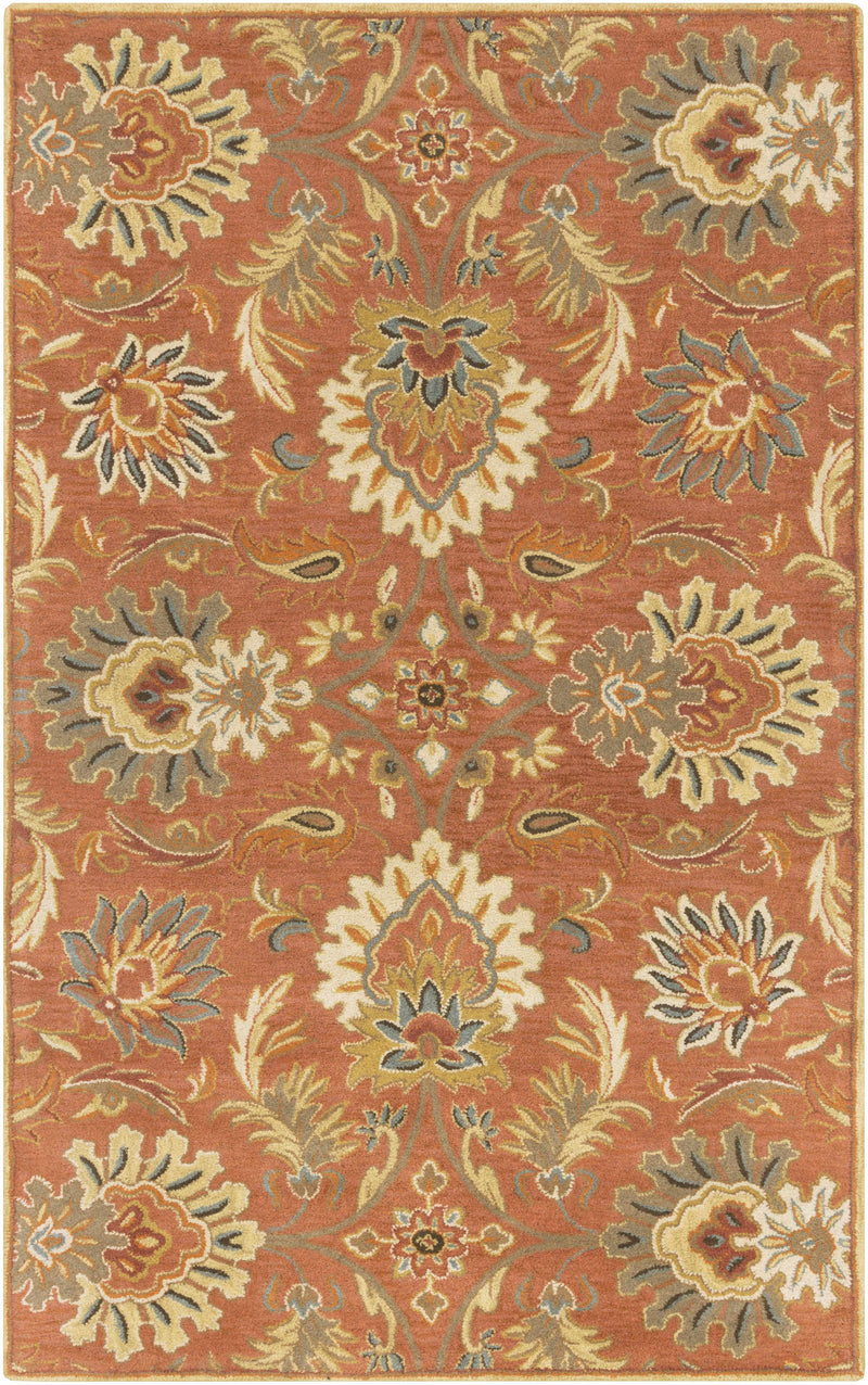 Chesterton Hand Tufted Orange 1112 Area Rug