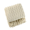 GobekUsa Cozy Knitted Sofa Blanket - Winter Home Office Nap Comfort