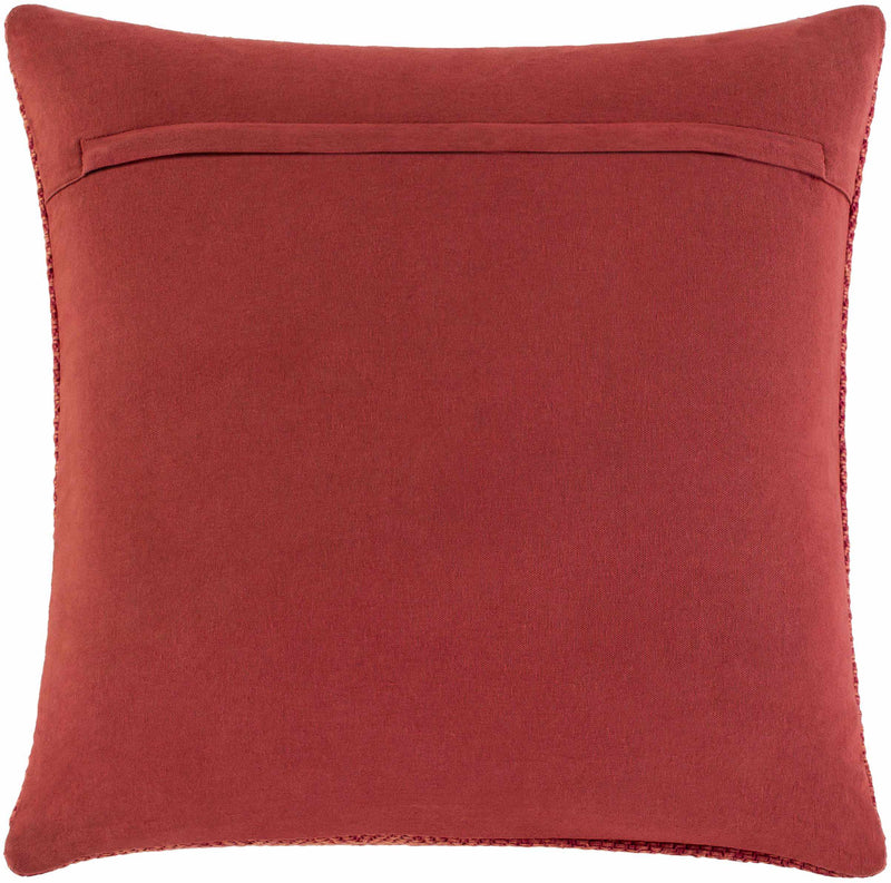 Ichtegem Dark Coral Pillow Cover