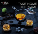 Tennis Whisky Decanter Premium Barware Gift Elegant Drinkware Collection by The Wine Savant