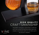 Golf Whiskey Decanter and 4 Liquor Glasses