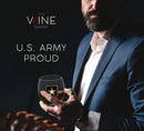 Army Globe Whiskey Decanter Set & 4 Liquor Glasses