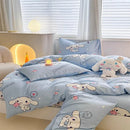 GobekUsa Cinnamoroll Cartoon Bedding Set - Cute Home Decor