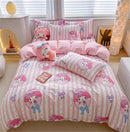 GobekUsa Cinnamoroll Cartoon Bedding Set - Cute Home Decor
