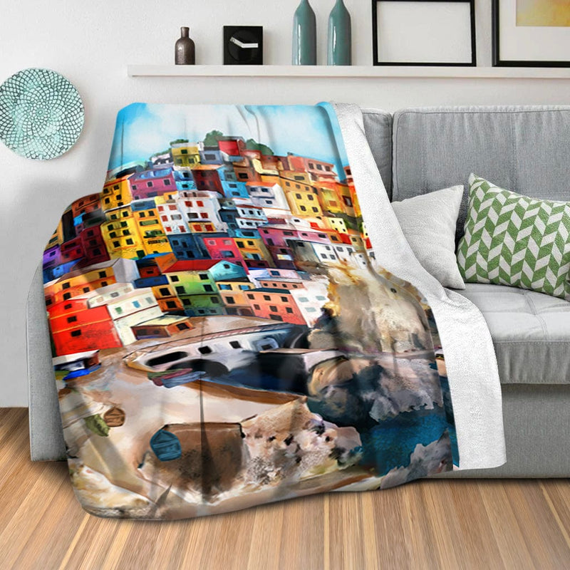 Cinque Terre Blanket