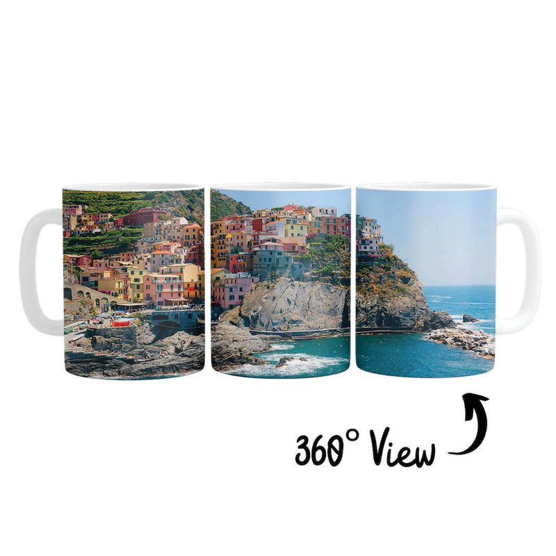 Cinque Terre Coastline Mug