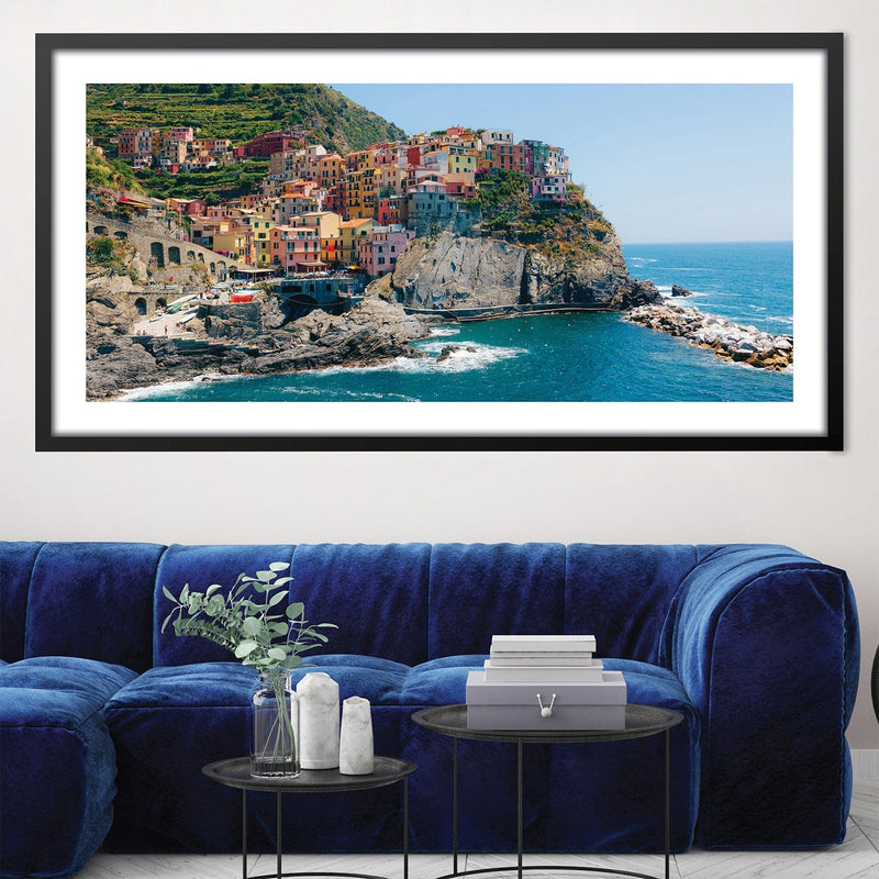 Cinque Terre Coastline Print