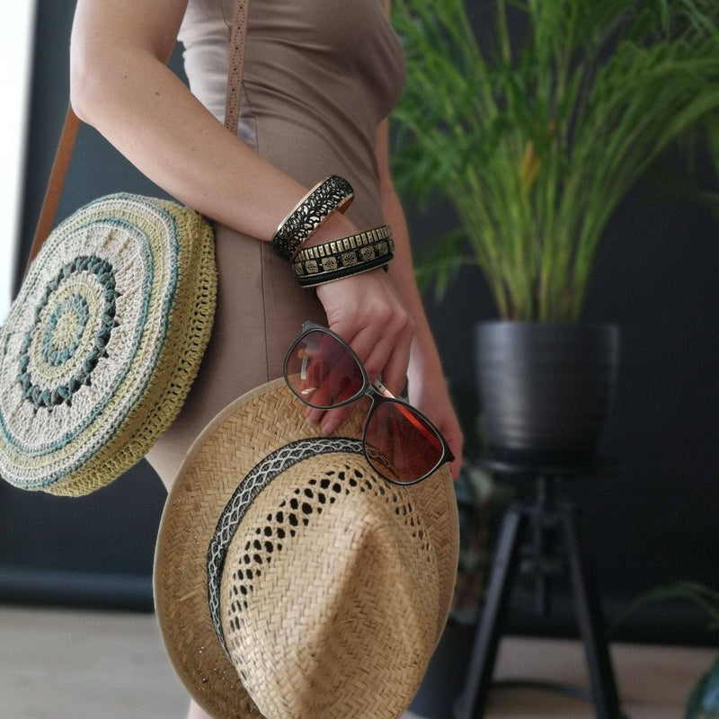 Circle Banjo Bag Crochet Kit