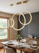 Circle Crystal Chandelier