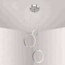 GobekUsa Circle Led Crystal Light New Hanging Pendant Crystal 36W Prety Corridor Hotel Pendant Lamp Dining Room Lights Living Room