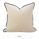 GobekUsa Circus Horse Print Velvet Cushion Cover in Various Sizes