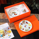 GobekUsa Circus Troup Kids Tableware Set - Plates, Bowls, Cup, Pot, Dish - Children's Gift
