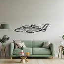 SF50 Metal Aircraft Wall Art - NCP0124 by Navigate Craft