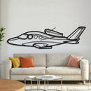 SF50 Metal Aircraft Wall Art - NCP0124 by Navigate Craft