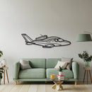SF50 Metal Aircraft Wall Art - NCP0124 by Navigate Craft