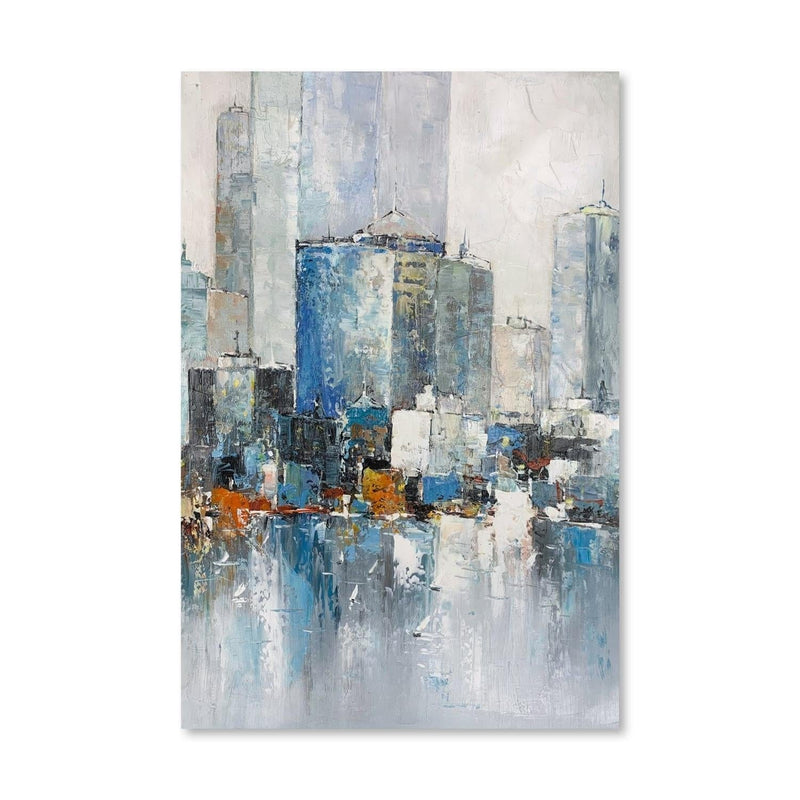 City Beauty Oil Painting