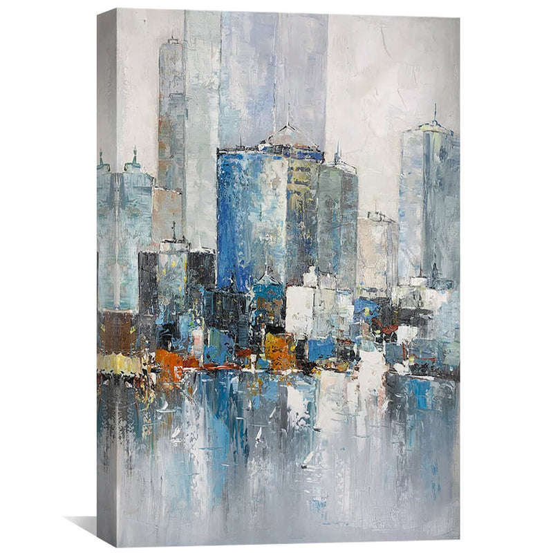 City Beauty Oil Painting