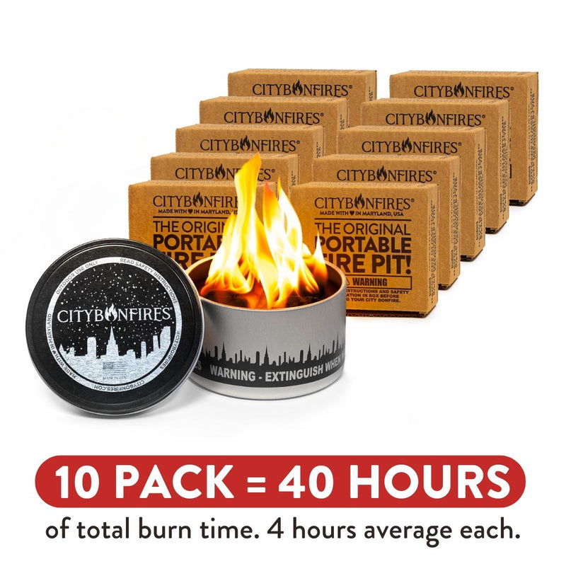 City Bonfire - 10 Pack