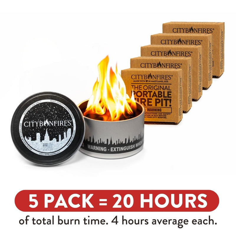 City Bonfire - 5 Pack