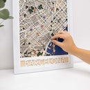 Wooden Map Pins - Lifestyle Icons