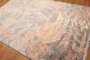 6x9 Gray Hand knotted 100% Wool Persian Oriental Area Rug
