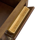 James Martin Lorelai 60" Double Bathroom Vanity, Mid-Century Walnut