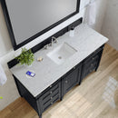 James Martin Brittany 60" Single Bathroom Vanity, Black Onyx