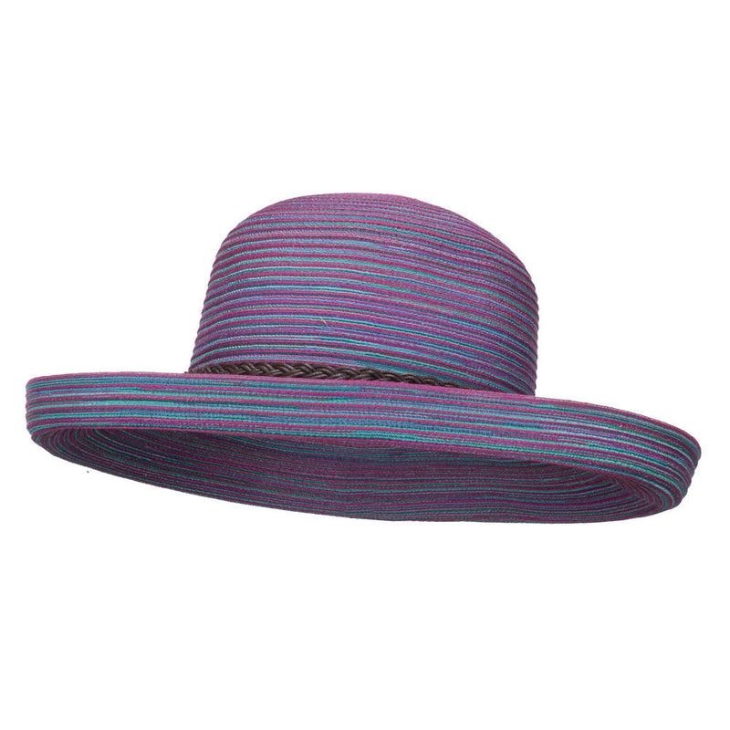 UPF 40+ Color Braid Roll Up Hat