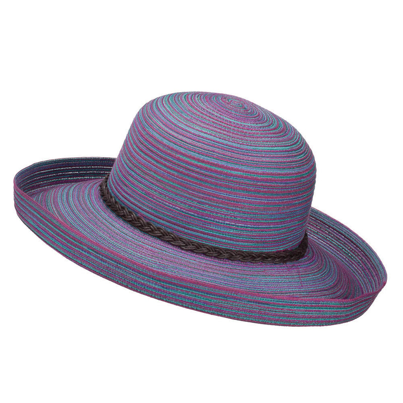 UPF 40+ Color Braid Roll Up Hat