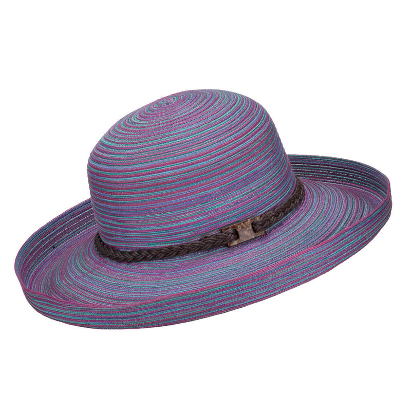 UPF 40+ Color Braid Roll Up Hat