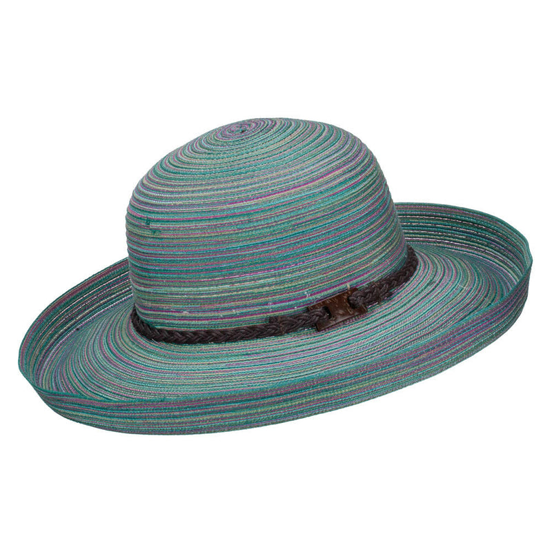 UPF 40+ Color Braid Roll Up Hat