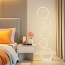 RGB Minimalist Circular Floor Lamp by EP Designlab LLC