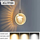 GobekUsa Clara - LED Crystal Glass Ball Pendant Lights for Indoor Lighting