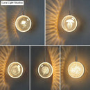 GobekUsa Clara - LED Crystal Glass Ball Pendant Lights for Indoor Lighting