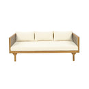 Alora Claremont 3-Seater Acacia Wood Daybed Sofa With Water-Resistant Cushions (SAK65773)