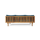 Alora Claremont 3-Seater Acacia Wood Daybed Sofa With Water-Resistant Cushions (SAK65773)