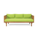 Alora Claremont 3-Seater Acacia Wood Daybed Sofa With Water-Resistant Cushions (SAK65773)
