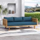 Alora Claremont 3-Seater Acacia Wood Daybed Sofa With Water-Resistant Cushions (SAK65773)