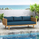 Alora Claremont 3-Seater Acacia Wood Daybed Sofa With Water-Resistant Cushions (SAK65773)