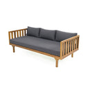 Alora Claremont 3-Seater Acacia Wood Daybed Sofa With Water-Resistant Cushions (SAK65773)