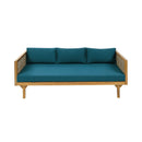 Alora Claremont 3-Seater Acacia Wood Daybed Sofa With Water-Resistant Cushions (SAK65773)