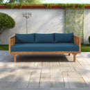 Alora Claremont 3-Seater Acacia Wood Daybed Sofa With Water-Resistant Cushions (SAK65773)