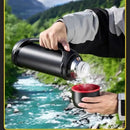 GobekUsa 1.2L Vacuum Thermos Flask for Outdoor Camping & Travel