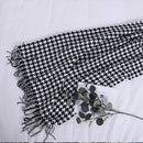 GobekUsa Houndstooth Throw Blanket