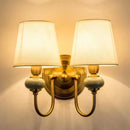 GobekUsa Cloth Cover Wall Light for Bedroom, Living Room, Restaurant, and Corridor