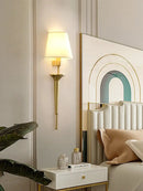 GobekUsa Copper Wall Lamp: Bedroom Living Room LED Light Classic Home Decor