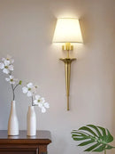 GobekUsa Copper Wall Lamp: Bedroom Living Room LED Light Classic Home Decor