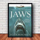 GobekUsa Classic JAWS Movie Poster Canvas Wall Art